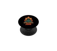 Nacho Average John Gifts - Regalo di compleanno con nome personalizzato divertente PopSockets PopGrip Adesivo