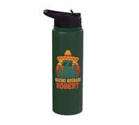 Nacho Average Robert Gifts - Regalo di compleanno divertente con nome personalizzato Stainless Steel Insulated Water Bottle