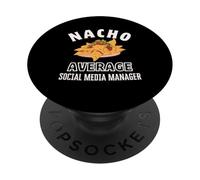 Nacho Average Social Media Manager Divertimento Cinco de Mayo Nachos PopSockets PopGrip Adesivo