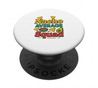 Nacho Average Squad, divertente gruppo di festa abbinato, design per feste PopSockets PopGrip Adesivo