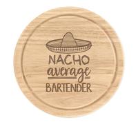 Nacho Media Barista Rotondo Tagliare Tagliere per Formaggio World's Best