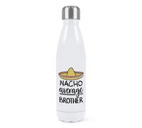 Nacho Media Brother Parete Doppia Acqua Bottiglia World's Best Bellissimo Funny