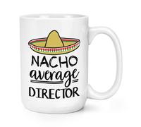 Nacho Media Direttore 426ml Grande Tazza World's Best Favorito Divertente Ottimo
