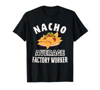 Nacho Media Factory Worker Divertente Cinco de Mayo Fun Nachos Maglietta