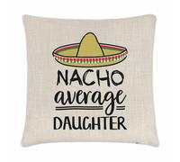 Nacho Media Figlia Cuscino Cover Scherzo World's Best Bellissimo Super Funny