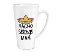 Nacho Media Mamma 483ml Grande Latte Tazza Festa Della World's Best Bellissimo