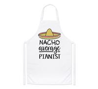 Nacho Media Pianista Chef Grembiule World's Best Musi ( Divertente Awesome