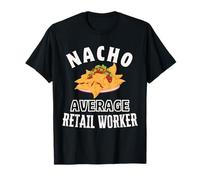 Nacho Media Retail Worker Divertente Cinco de Mayo Fun Nachos Maglietta