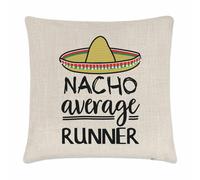 Nacho Media Runner Copricuscino Cuscino World's Best Corsa Divertente Bellissimo