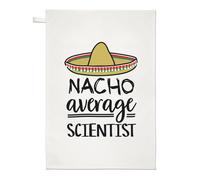 Nacho Media Scienziato Strofinaccio Scherzo Divertente Migliore Awesome Scienza