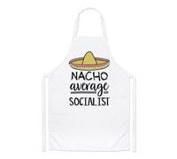 Nacho Media Socialista Chef Grembiule Divertente Migliore Bellissimo Cucinare