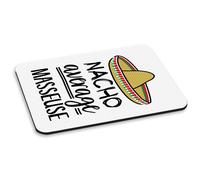 Nacho Medio Masseuse PC Computer Mouse Pad Migliore Massaggio Divertente Awesome