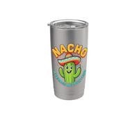 Nacho Medio Ragioniere Divertente Bicchiere termico in acciaio inox doppia parete