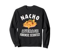 Nacho Medio Scienziato Forense Divertente Cinco de Mayo Nachos Felpa