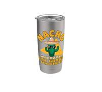 Nacho Medium 6th Grade Insegnante Divertente Insegnamento Scherzo Pun Bicchiere termico in acciaio inox doppia parete