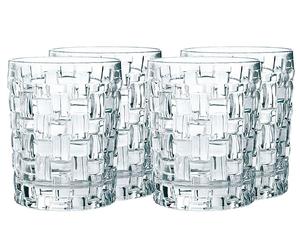 Nachtmann Bossa Nova Tumbler Set di Bicchieri da Whisky/Rum 4 pezzi