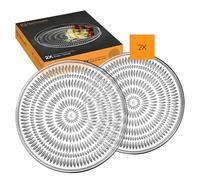 Nachtmann Ethno, 105767 - Set di 2 piatti in cristallo, diametro circa 22 cm