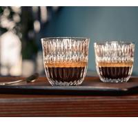 Spiegelau & Nachtmann, Ethno Barista 104904 - Set di 2 bicchieri da caffè in cristallo da 90 ml