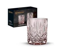 Nachtmann Noblesse 104240 - Set di 2 bicchieri da whisky rosa, 295 ml, colore: Rosa