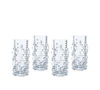 NACHTMANN Punk Bicchiere Alto da Longdrink Cocktail Set 4 Pezzi 390ml Cristallo