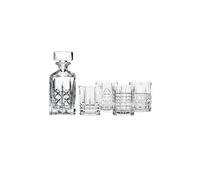 NACHTMANN Set da whisky Highland da 5 pezzi (caraffa e 4 bicchieri tumbler) trasparente