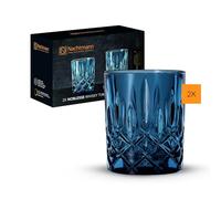 Nachtmann Set di 2 bicchieri da whisky, 295 ml, blu vintage, Noblesse, 104243, bicchiere in vetro di cristallo, bicchieri da whisky lavabili in lavastoviglie