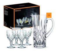 Nachtmann Spiegelau 102387 - Set di 5 caraffe da 1190 ml + 4 bicchieri da 350 ml, in cristallo