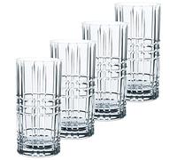 Nachtmann Square 101049 - Set di 4 bicchieri da long drink, 445 ml