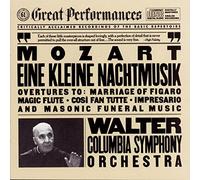 Bruno Walter Mozart: Eine kleine Nachtmusik + Overtures K 486 588 492 620 4 (CD)