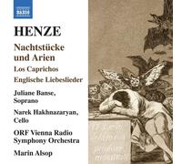Nachtstucke Und Arien - Hans Werner Henze (Audio Cd)