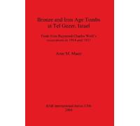 Nachum Applbaum Yaakov H Applbaum Dan Barag Bronze and Iron Age To (Tascabile)