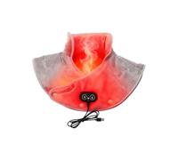 Nacken- Und Schulter-Wärmewickel - Elektrisches Vibrationsmassagegerät, USB-Heizkissen, Entspannungsgerät Mit Automatischer Abschaltung | Verstellbares, Sofort Warmes Therapiepad per donne, Herren, Äl