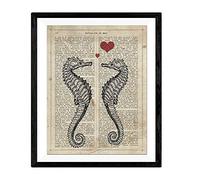 Nacnic Albero di Cuore Poster Romantico Film d'Amore con Le definizioni. Illustrazioni per Il Vostro Partner, la Famiglia, la Donna, ... Dimensione A4