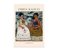 Nacnic Poster Due fridas Quadri Decorativi per Il Tuo Salotto, Camera da Letto, casa. Stampe d'Arte da Parete. Stampe a Parete estetiche ispirate a Frida Kahlo A3