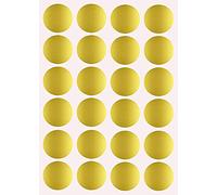 Nacnic Set di adesivi murali cerchi d'oro. Confezione da 52 unità. Vinile decorativo dorato di 4 cm. Decorazione domestica, ufficio, negozio.
