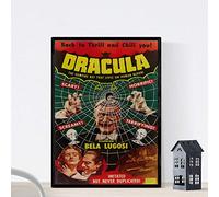 Nacnic Vintage Poster Vintage movie poster Dracula. A3 size