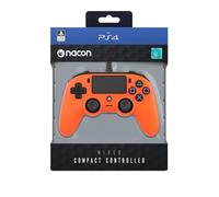 Nacon Compact Controller PS4 Ufficiale Sony PlayStation, Arancio