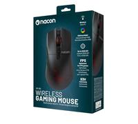 Nacon Mouse Gaming Wireless GM-190 6 Pulsanti Due Laterali, Cavo di Ricarica Incluso,5 Livelli di DPI
