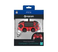 NACON OLP Compact Controller WRD Illuminated Rosso PS4 Accessori PS4