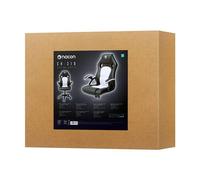 NACON PCCH-310 Sedia per gaming universale Sedia imbottita tappezzata Nero, Bianco