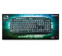 NACON PCCL-200DE tastiera USB QWERTZ Tedesco Nero