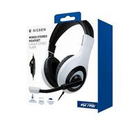 Bigben Interactive Wired Stereo Gaming Headset V1 Cuffie Cablato A Padiglione Giocare Nero, Bianco