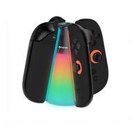 Nacon - Ricarica X 4 Joycon.indicaz Carica, Rgb, Switch 2-nero NACON