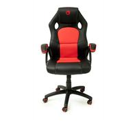 NACON PCCH-310 Sedia per gaming universale Sedia imbottita tappezzata Nero, Rosso