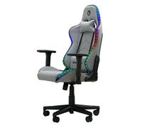 Nacon sedia gaming poltrona per gaming RGB grigia con supporto braccioli 3D