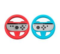 NACON Set di 2 volanti per Joycon per Switch 2 | 1 blu e 1 rosso | Accesso ai 2 pulsanti posteriori
