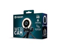 Nacon - Webcam Full-hd Per Streaming,1920x1080, Pc-nero NACON