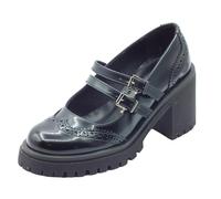 Nacrèe 6007005 Bost Nero Decoltè con Cinturino per Donna in Ecopelle duilio con Tacco Alto (Taglia 37)