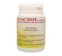 Nacsol 600 mg Herboplanet 80 compresse - Integratore N-Acetilcisteina