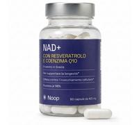 NAD Plus 425mg con Trans Resveratrolo 200mg & CoQ10 Integratore Anti Aging